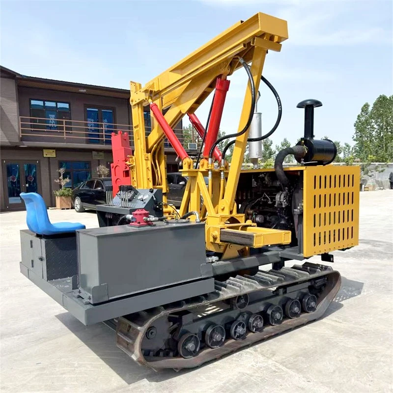 Crawler Guardrail Pile Driver best